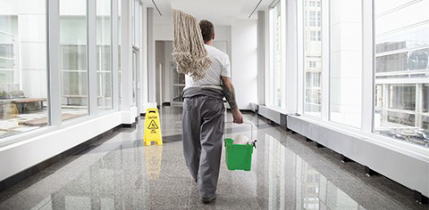 building cleaning.